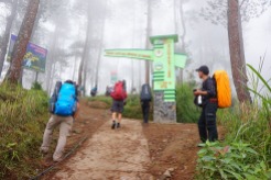 Gapura pendakian Gunung Merbabu jalur Suwanting